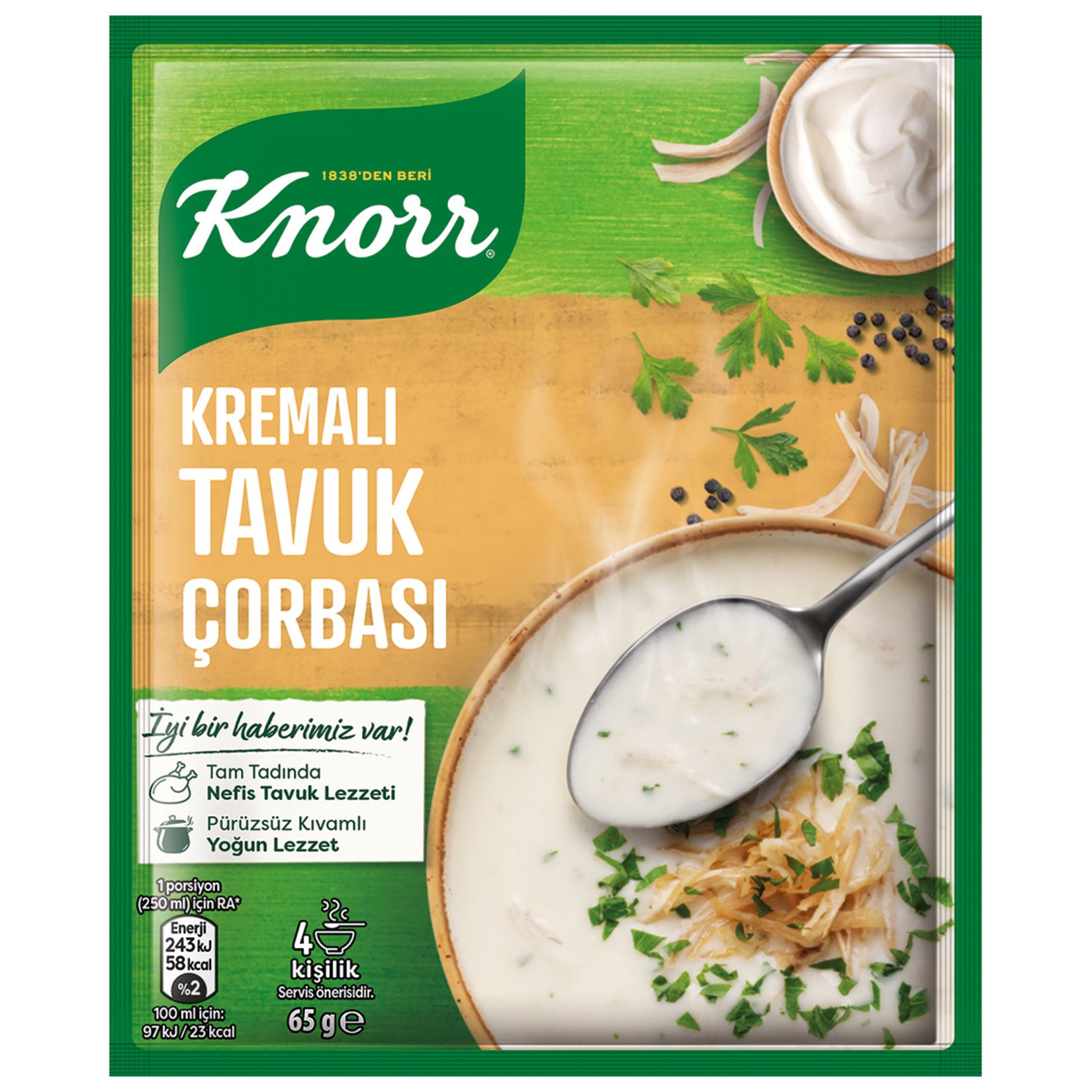 Knor Çorba Kremalı Tavuk