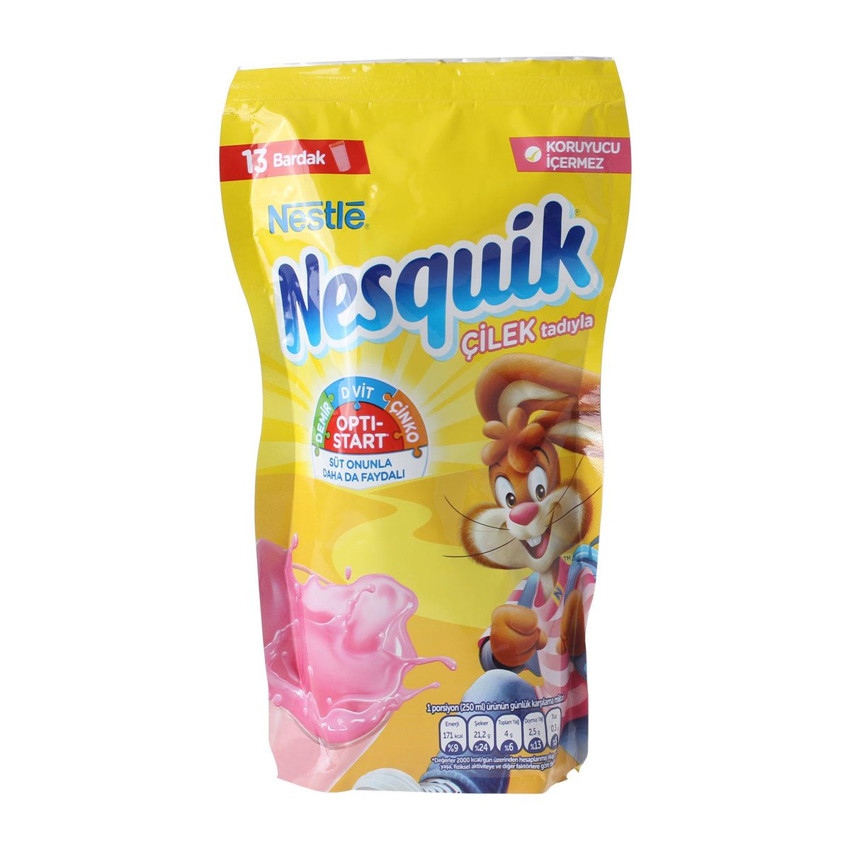 Nesquik Çilekli 180 g Ekopk