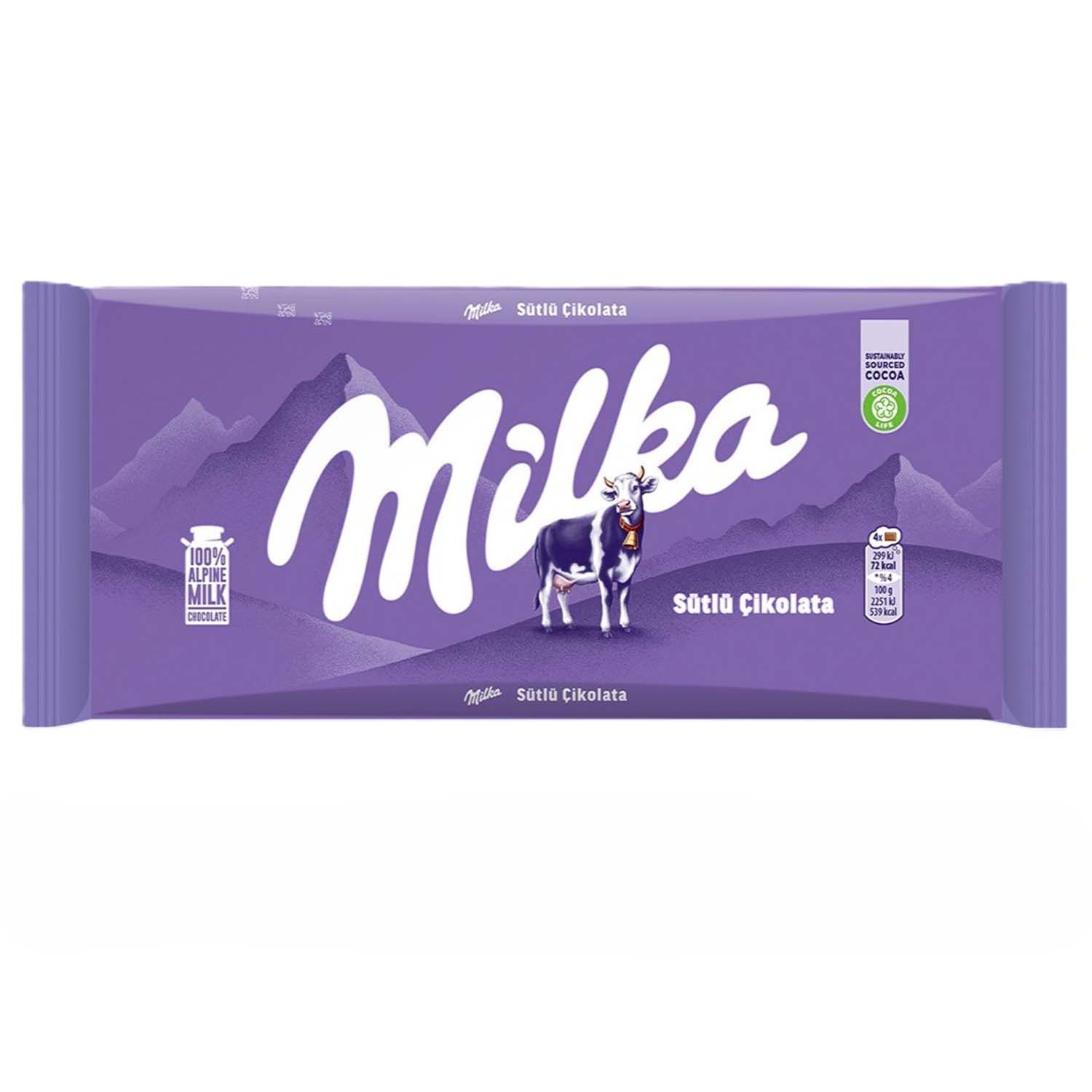 Milka "682413" Tablet Sütlü 80 g