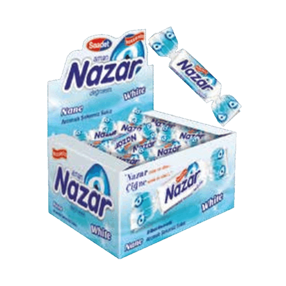 Nazar Tekli White Karbonat Sakız