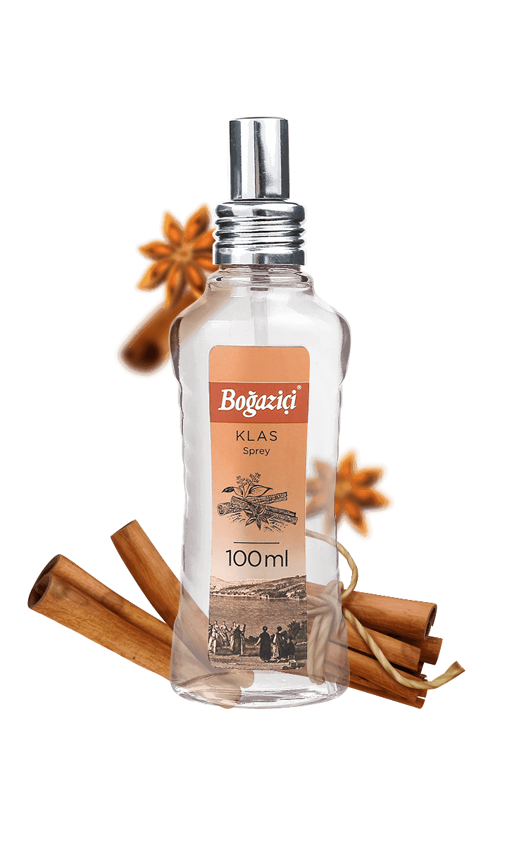 Boğaziçi 100 ml Cam Sprey Kolonya Klas