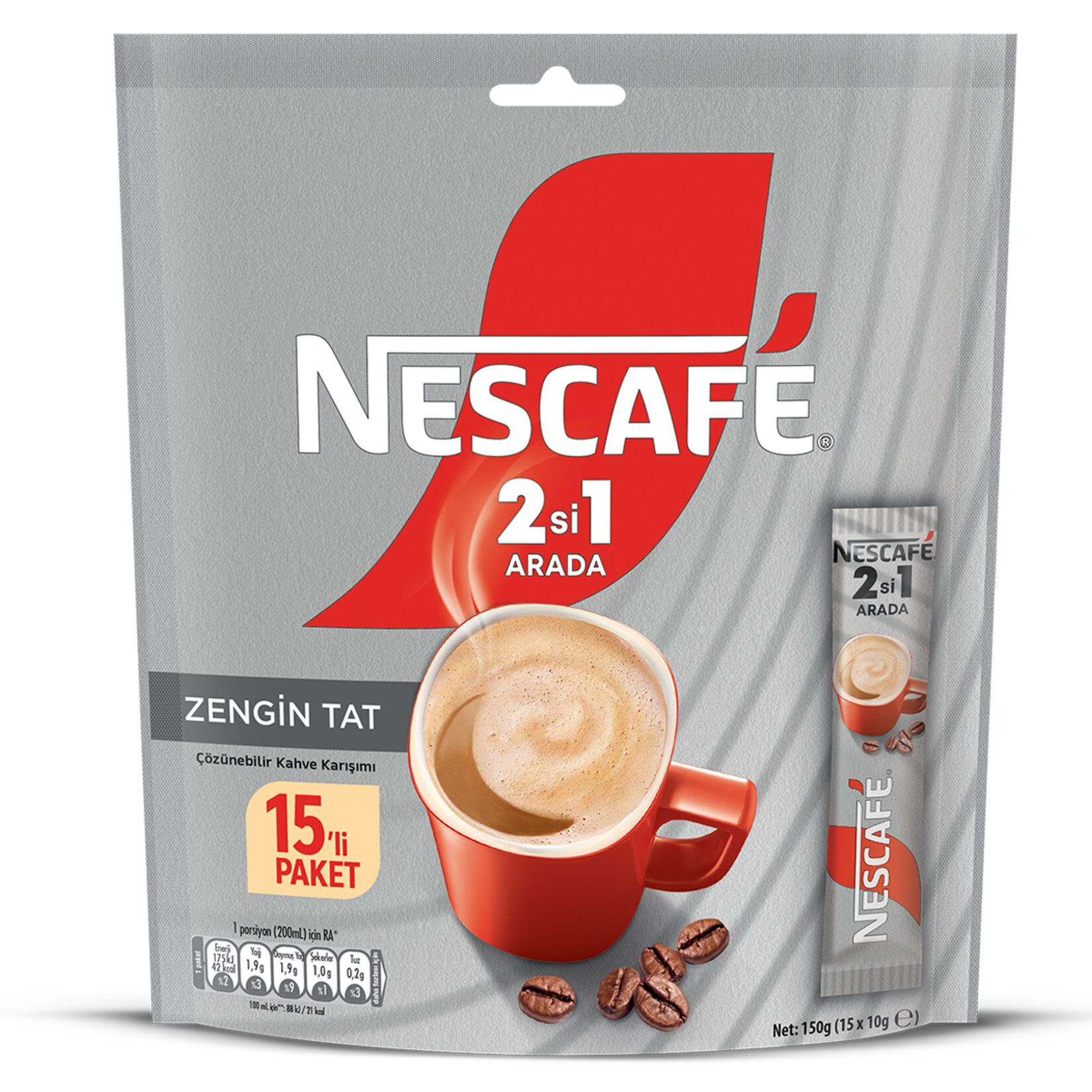 Nescafé 10'lu Poşet 2'si 1 Arada