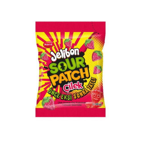 Kent 80 g Jelibon Sour Patch Çilek