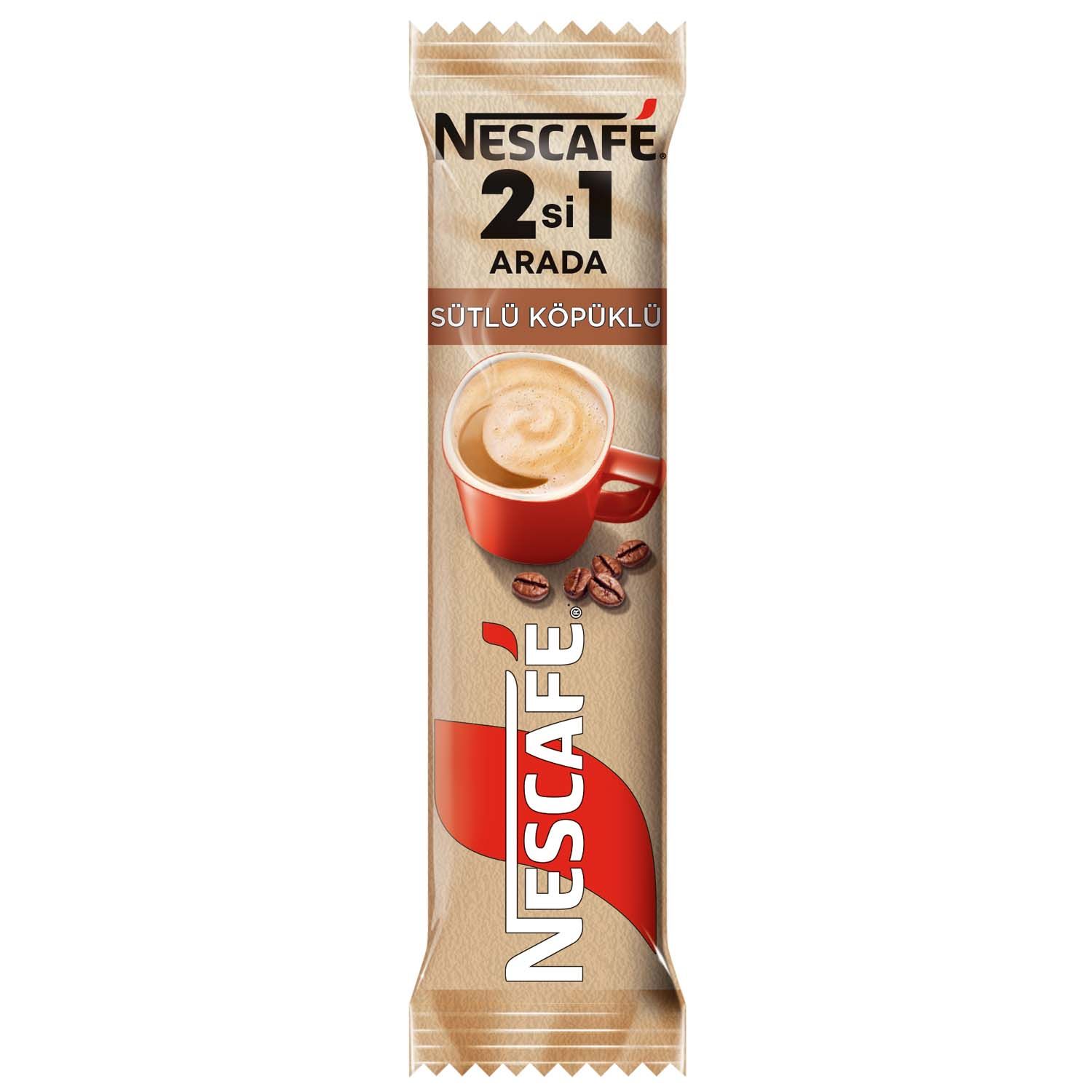 Nescafé 2'si 1 Arada Sütlü Köpüklü 10 g