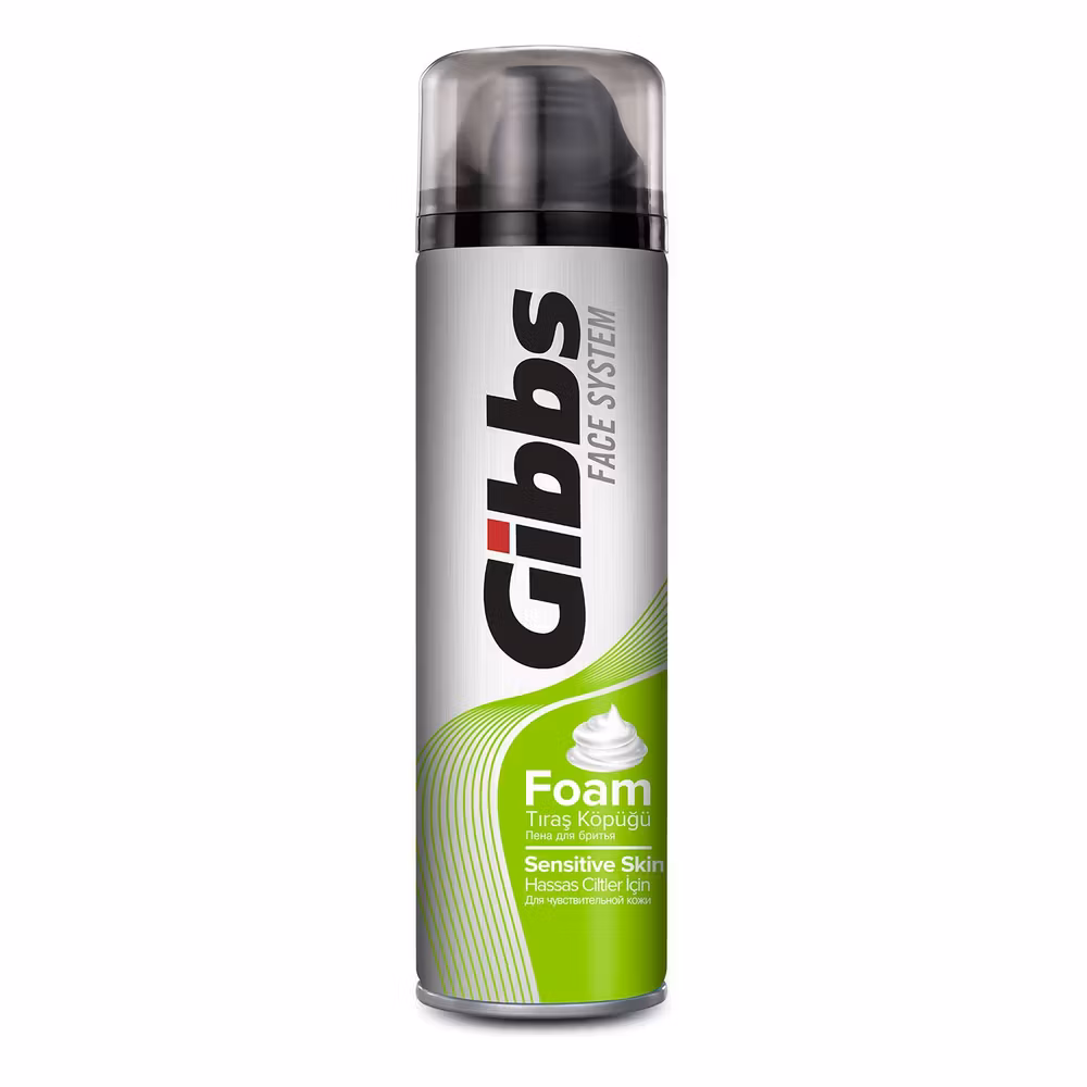 Gibbs Tıraş Köpüğü Sensitive 200 ml
