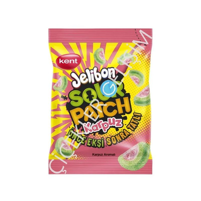 Kent 80 g Jelibon Sour Patch Kids Karpuz