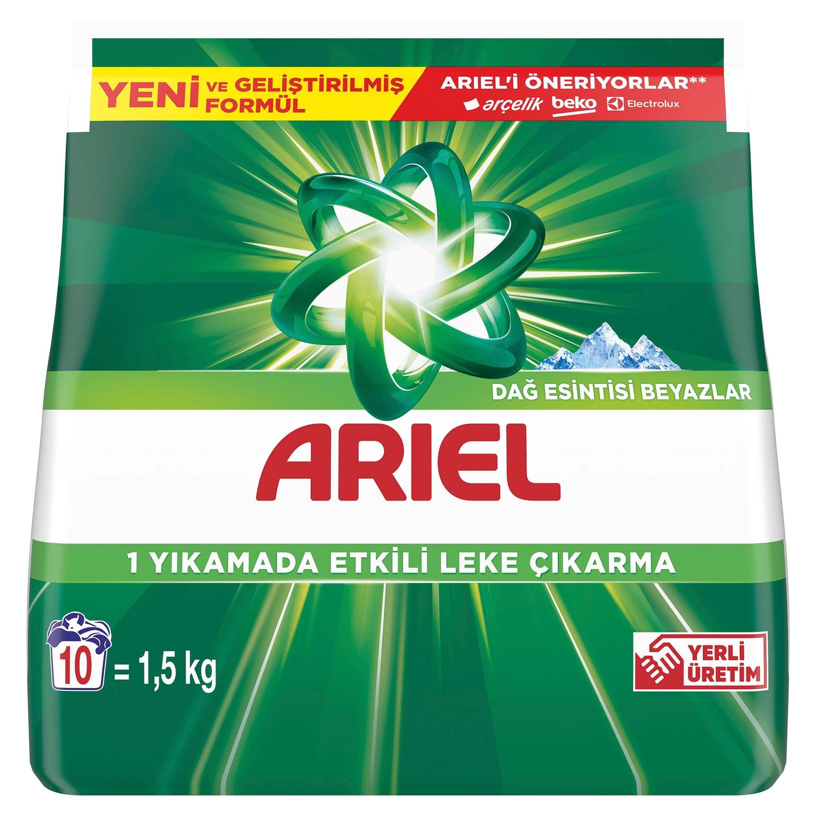 Ariel 1,5 kg Dağ Esintisi Beyazlar