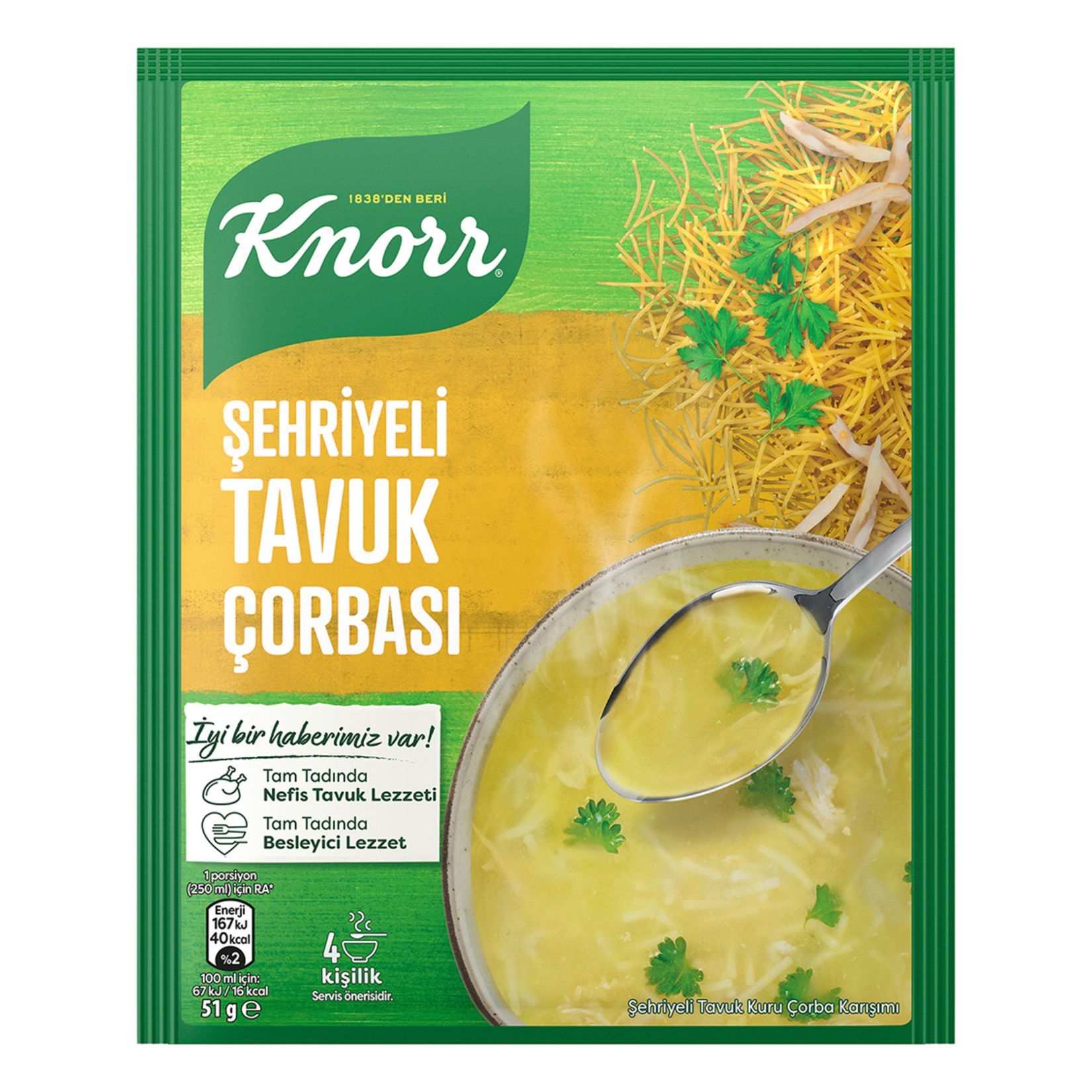 Knor Çorba Şehriyeli Tavuk