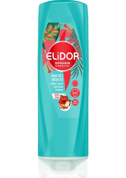 Elidor 350 ml Argan Yağı & Hibiskus Özü Krem