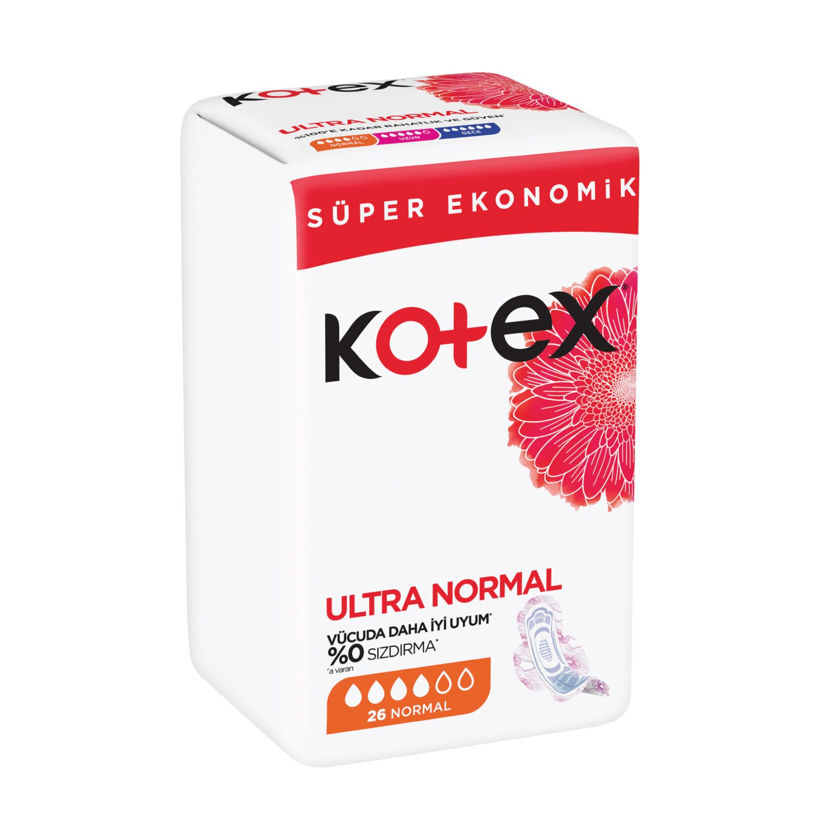 Kotex Ultra Dörtlü Paket Normal