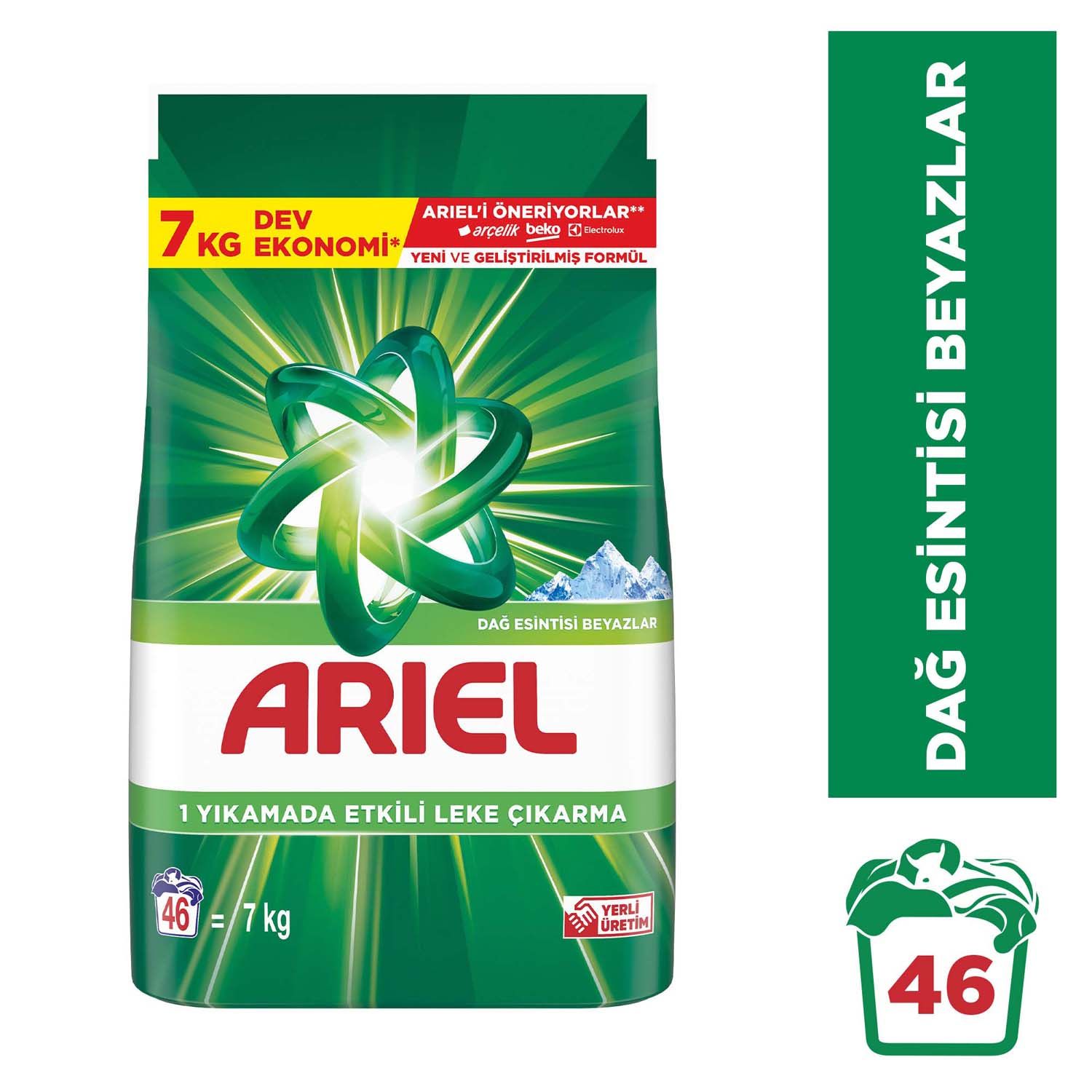 Ariel 7 kg Dağ Esintisi Beyazlar