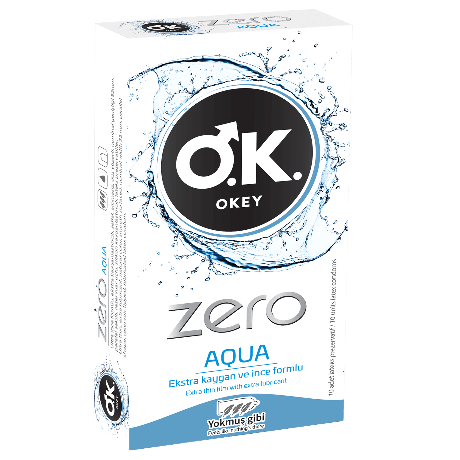 Okey Lüks Zero Aqua Prezervatif