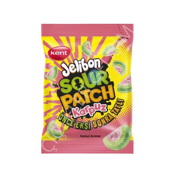 Kent Jelibon Sour Patch Karpuz 16'lı 40 g