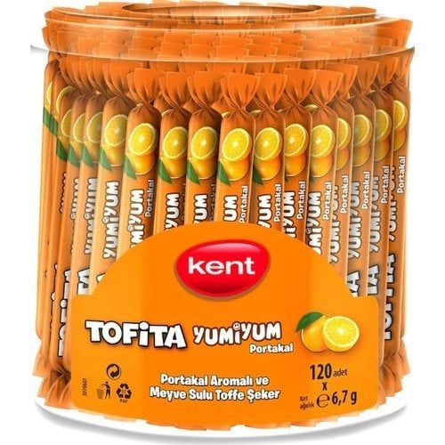 Kent Tofita Yumiyum Portakal 120'li 6,7 g