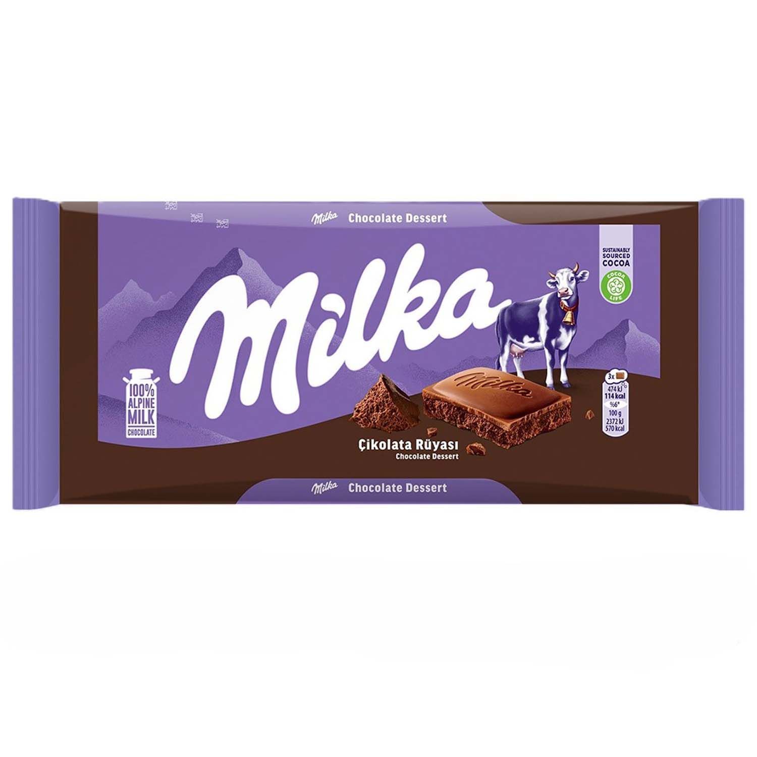 Milka "519520" Tablet Çikolata Rüyası 100 g