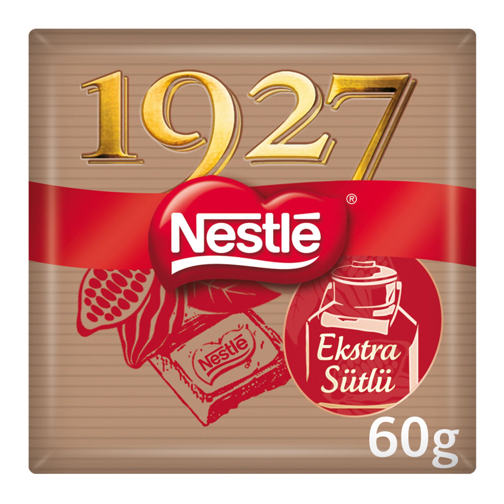 Nestle 1927 Extra Sütlü Kare 60 g