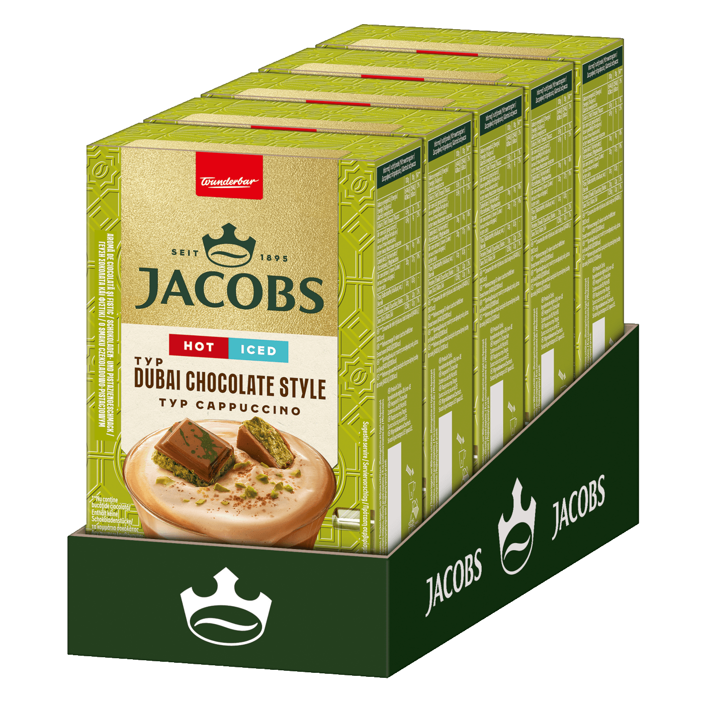 Jacobs Cappuccino Dubai 8lix5pk.19,5gr