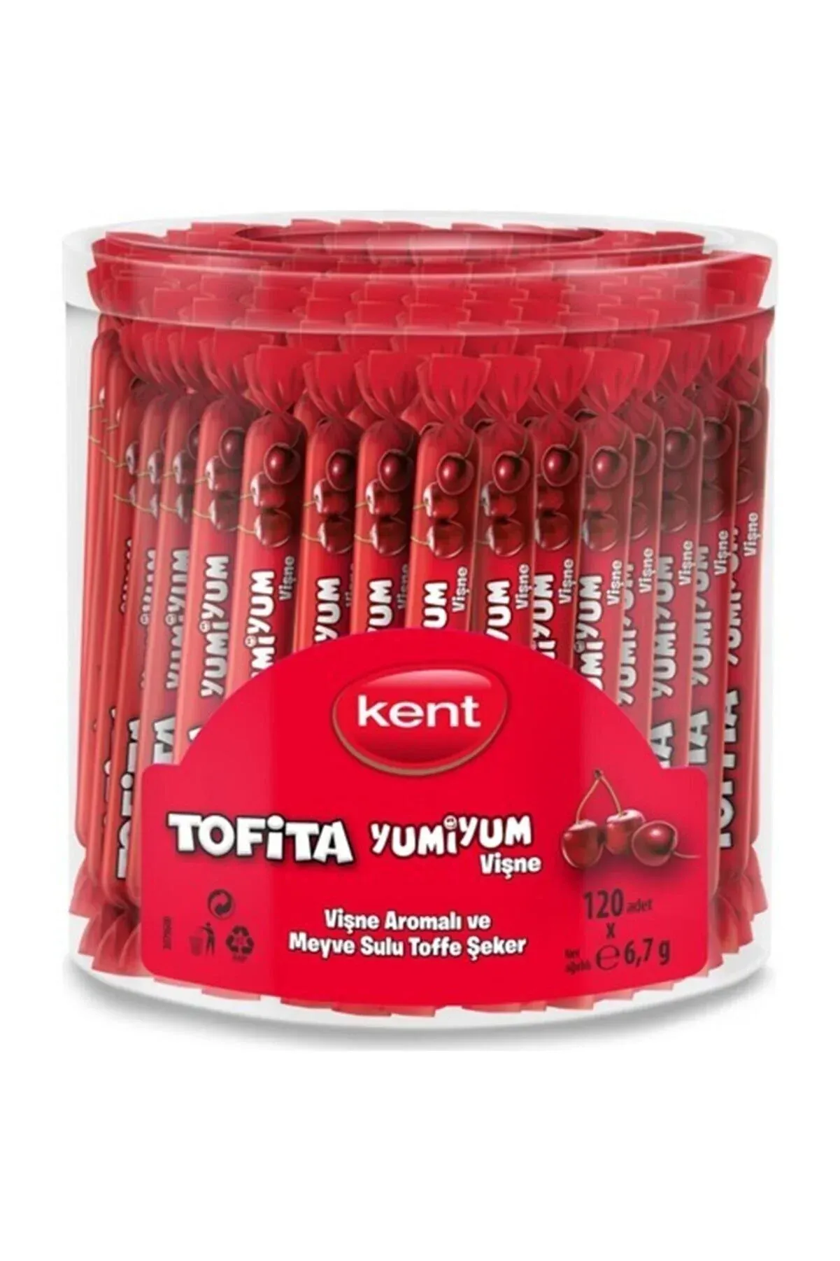 Kent Tofita Yumiyum Vişne 120'li 6,7 g