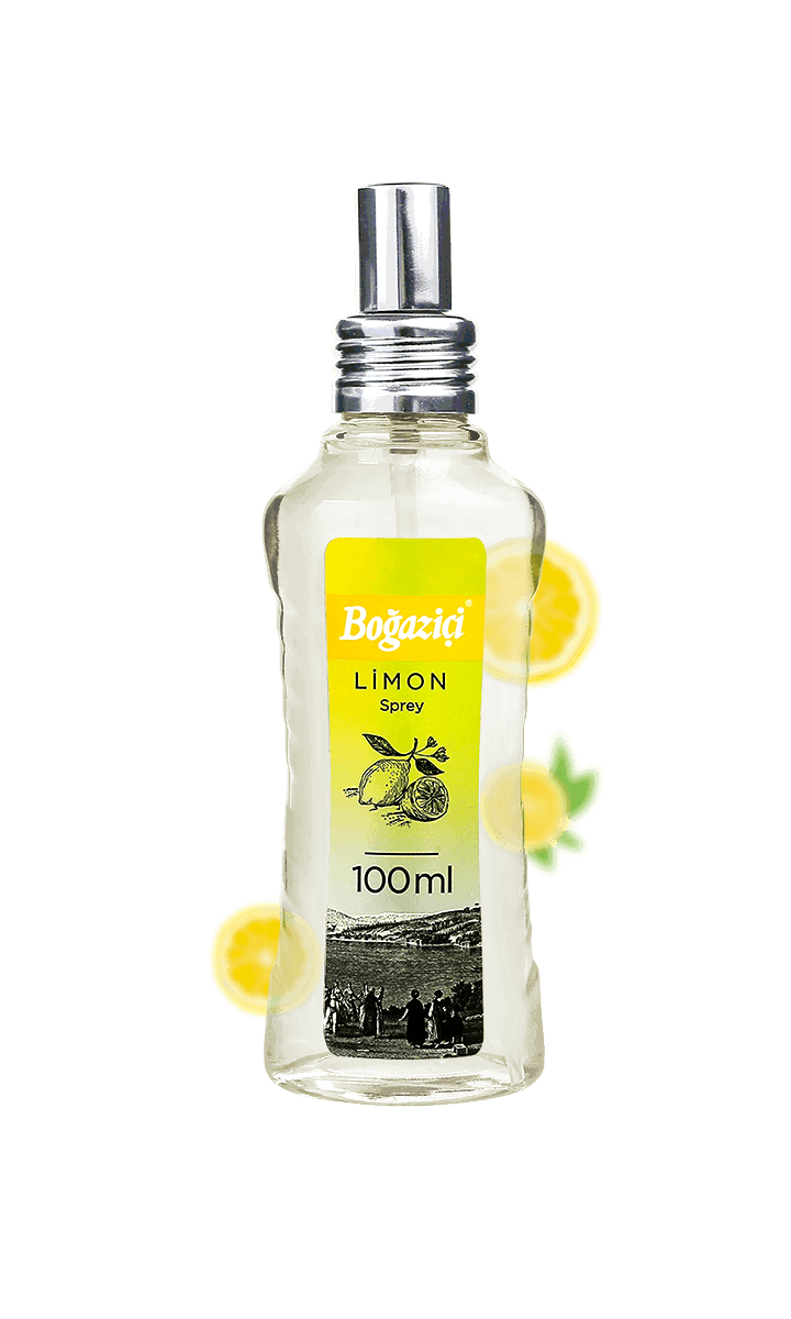 Boğaziçi 100 ml Cam Sprey Kolonya Limon