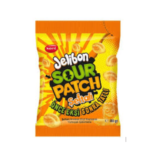 Kent 80 g Jelibon Sour Patch Şeftali