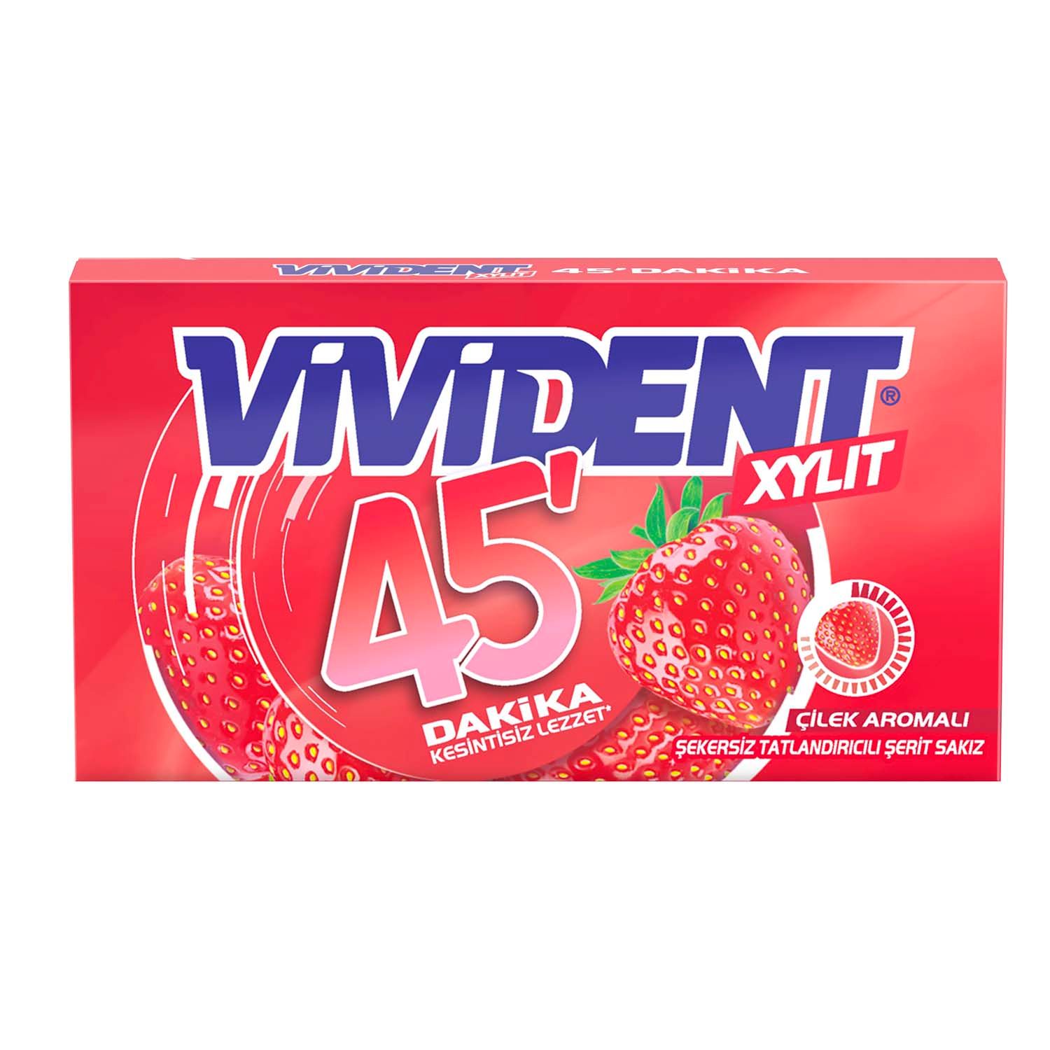 Vivident Cüzdan 18'li (45-çilek)