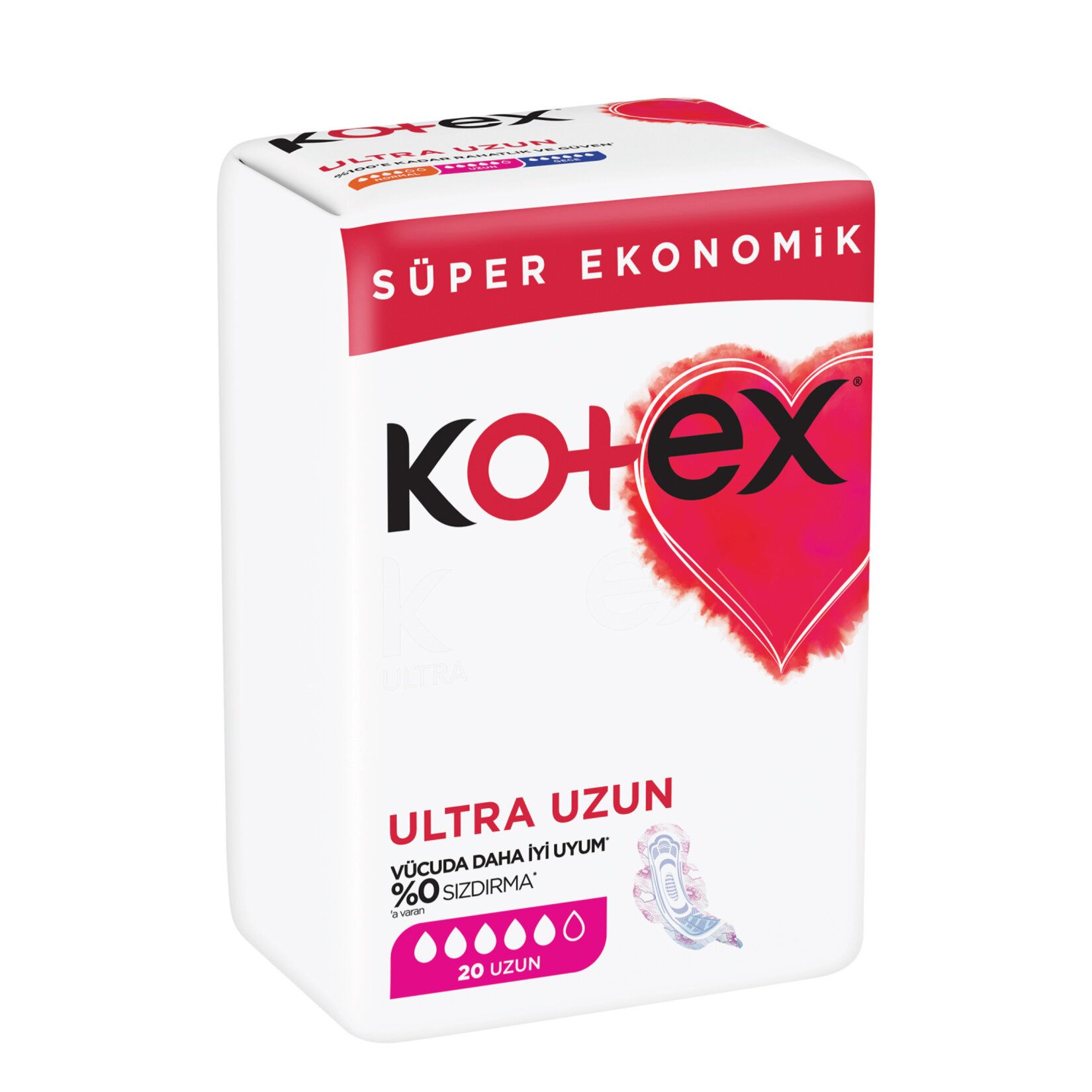 Kotex Ultra Dörtlü Paket Uzun