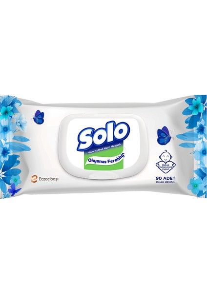 Solo Islak Mendil 90'lı Okyanus Ferahlığı