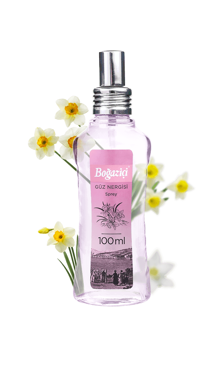 Boğaziçi 100 ml Cam Sprey Kolonya Güz Nergisi